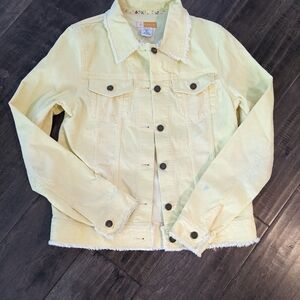 Yellow Denim Jacket